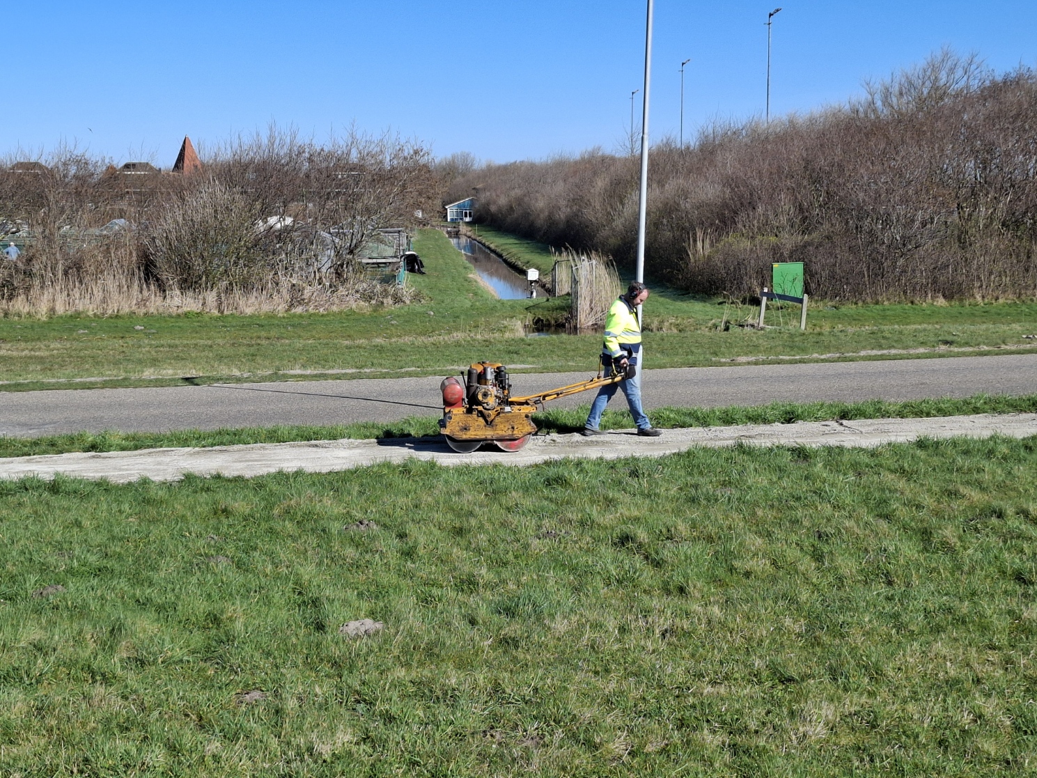 werkzaamheden NHdwarsdijk 2